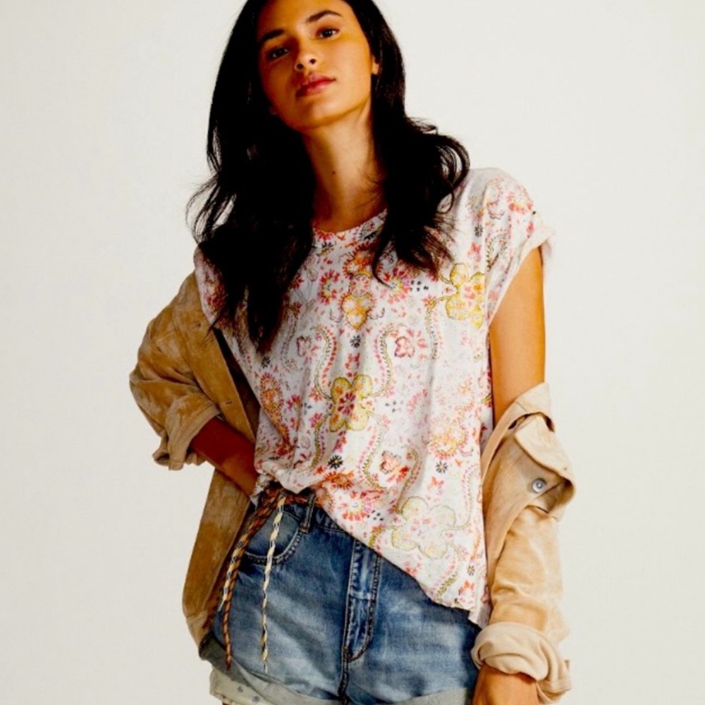 Anthropologie Pilcro Sustainable Swing Tee